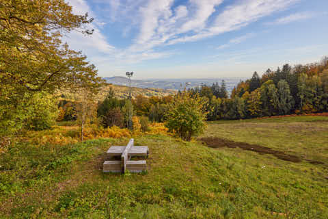 Gemeinde Schaufling Landkreis Deggendorf Berghof Rusel Aussicht (Dirschl Johann) Deutschland DEG